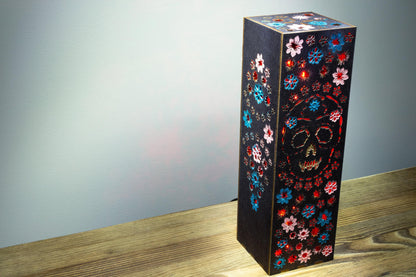 Day of the Dead Lamp — Sugar Skull Light