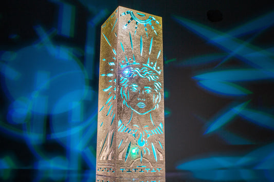 Ancient Greek Mythology Lamp | Helios God of The Sun | Greek Mythological Night Light