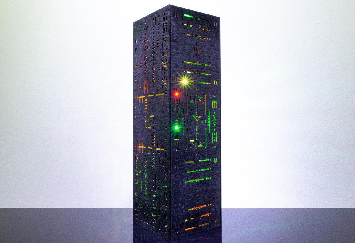 Alien Code Lamp — Sci-Fi USB Desk Light