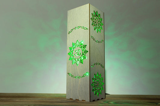Lotus LED Desk Lamp | Sci-Fi Punk, Hindu Buddhist Style