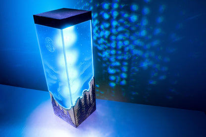 Northern Lights Lamp — Personalised Aurora