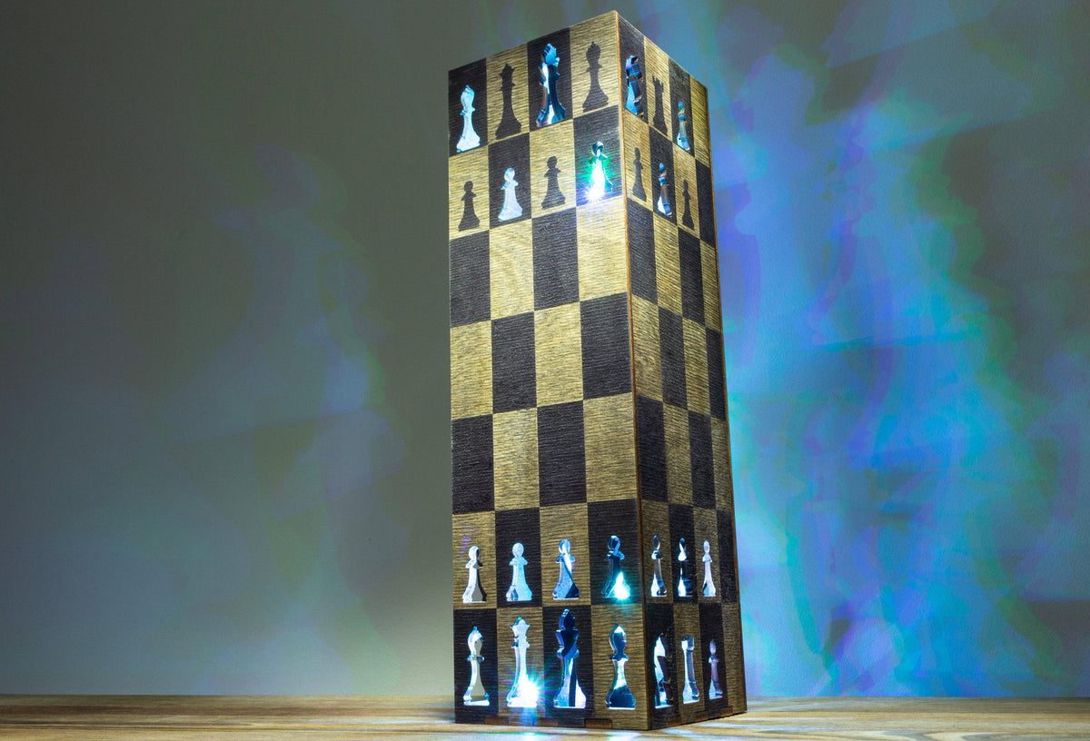 Chess Lamp — Modern RGB Night Light