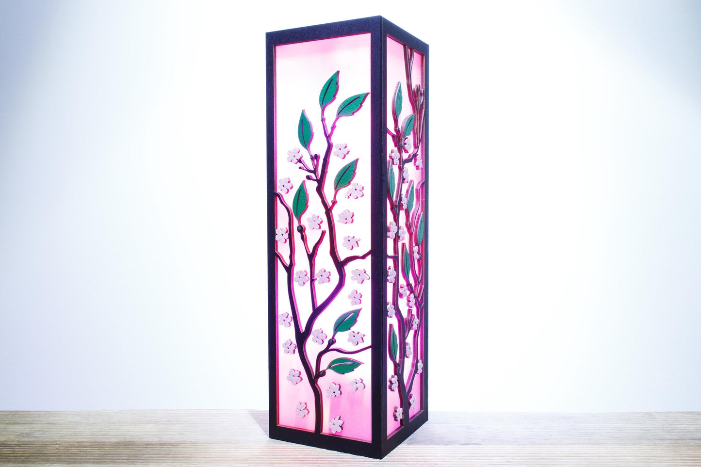 Sakura Tree Lamp — Pink Blossom Glow
