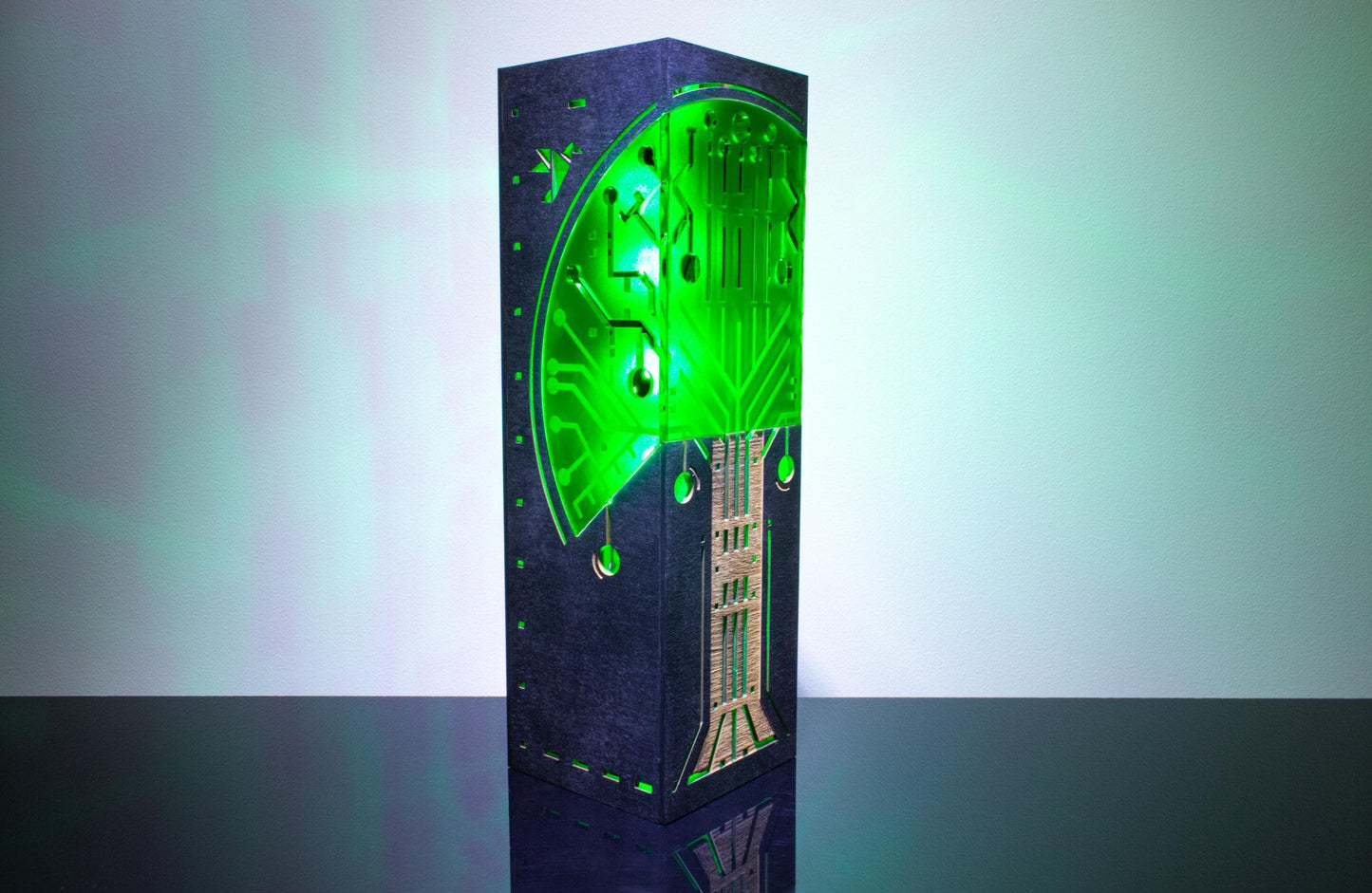 Cyber Tree Lamp — Futuristic LED Light