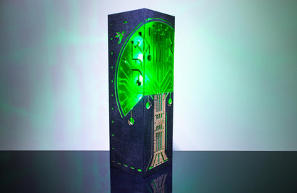 Cyber Tree Lamp — Futuristic LED Light