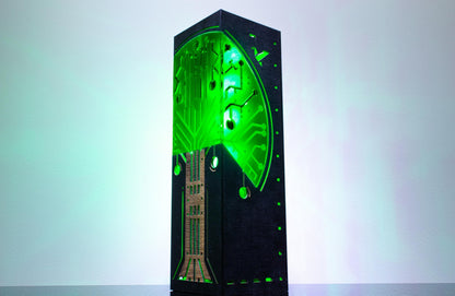 Cyber Tree Lamp — Futuristic LED Light