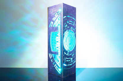 Cyberpunk Circuit Board LED Lamp | Gaming Room Decor