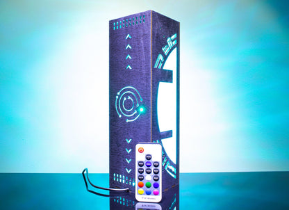 Cyberpunk Circuit Board LED Lamp | Gaming Room Decor