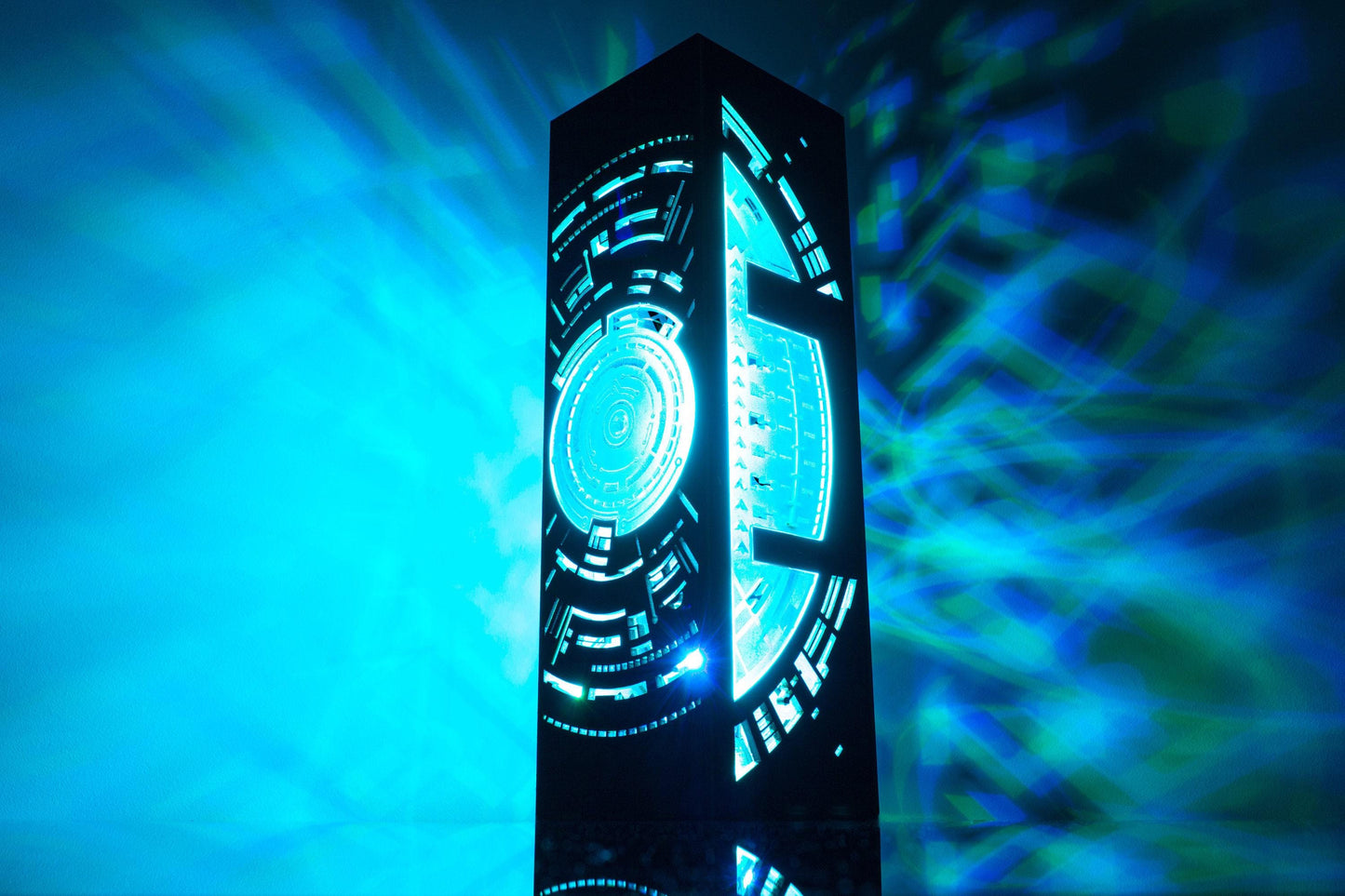Cyberpunk Circuit Board LED Lamp | Gaming Room Decor