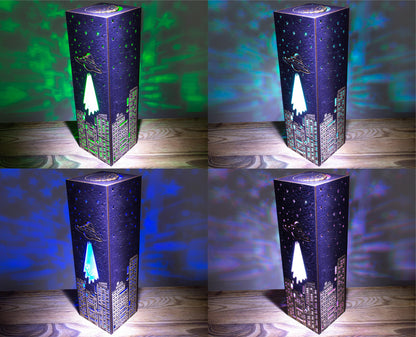 Alien Abduction Lamp — Sci-Fi Neon Light