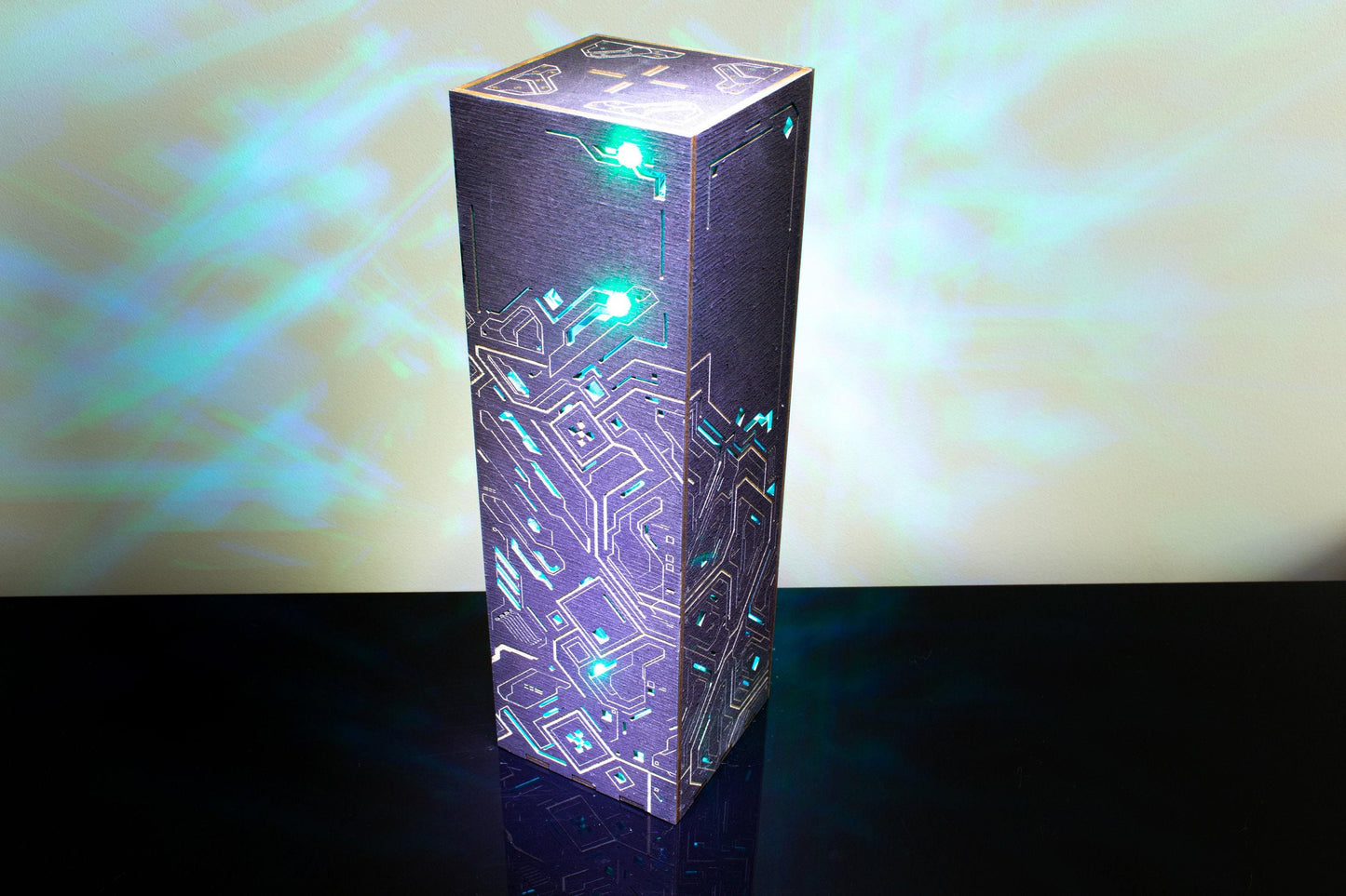 Cyber Lamp: Electric Circuit Board Design, Gaming Room Decor