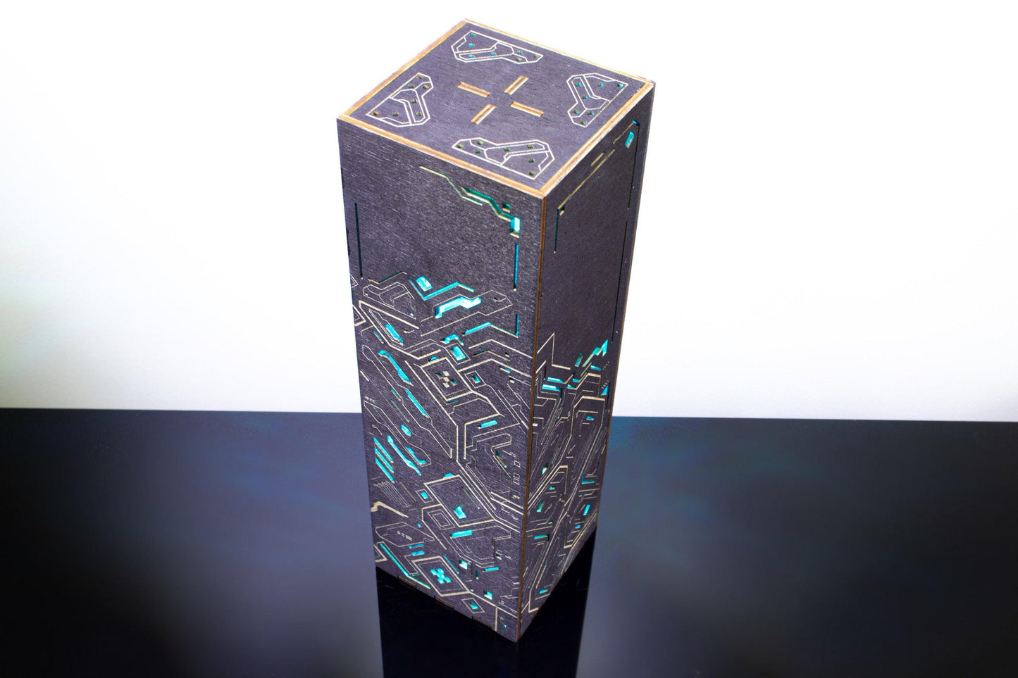 Cyber Lamp: Electric Circuit Board Design, Gaming Room Decor