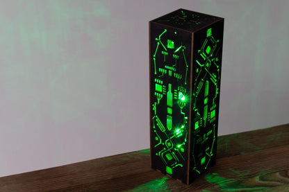 Symmetric Cyber Lamp — Personalised Light