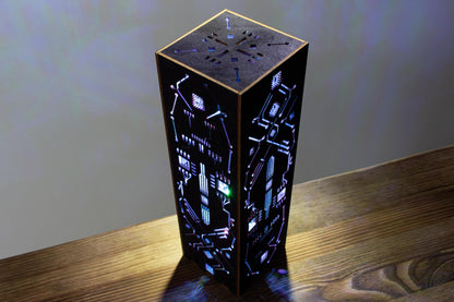 Symmetric Cyber Lamp — Personalised Light