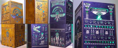 Book of the Dead Lamp — Ancient Egypt Light