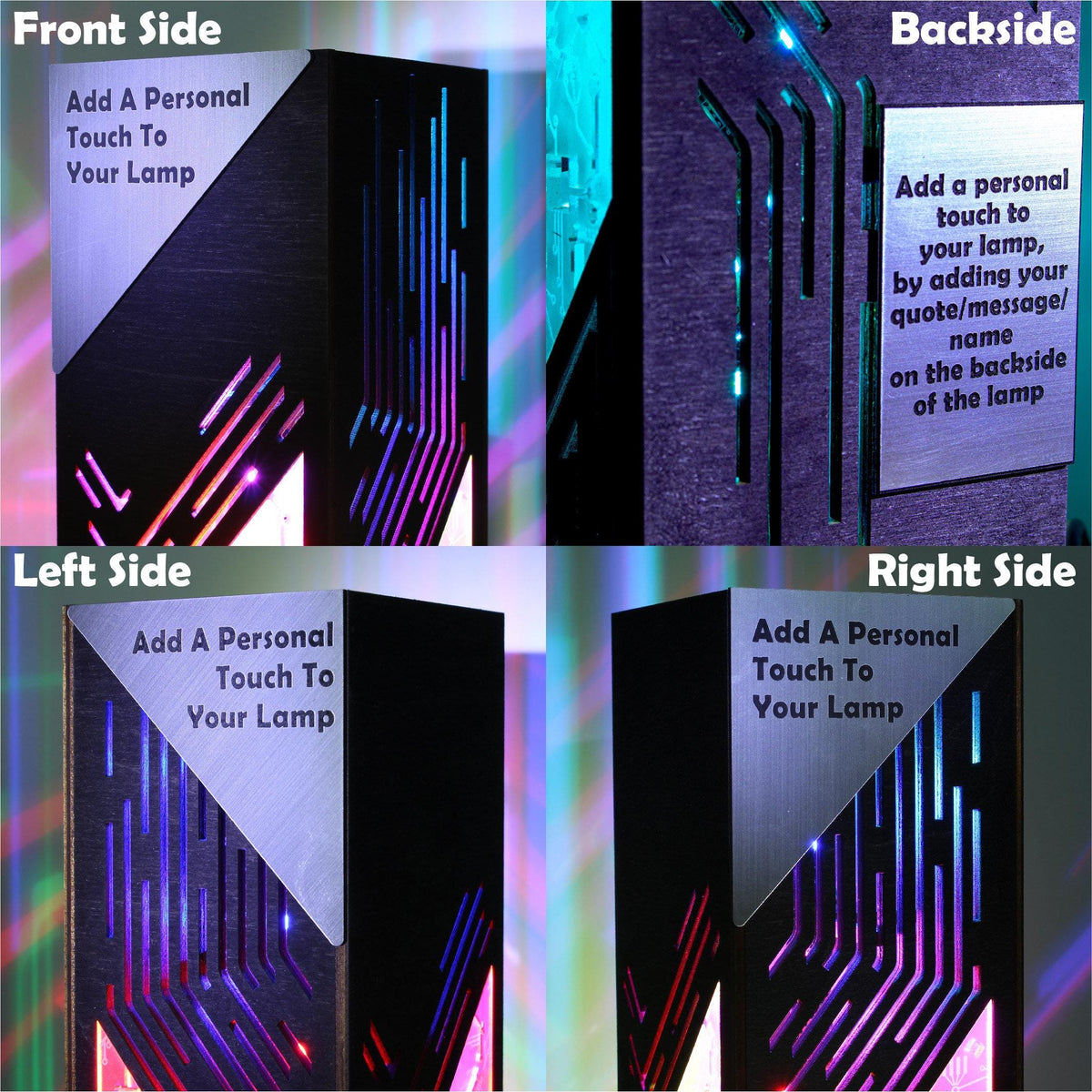 Circuit Board Lamp — Cyberpunk RGB Light