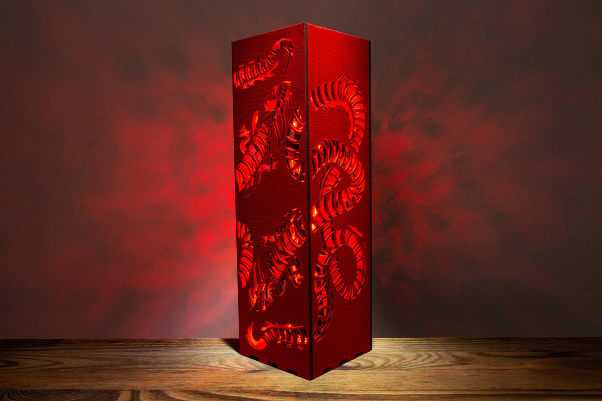 Ouroboros Lamp — Dragon Snake Night Light