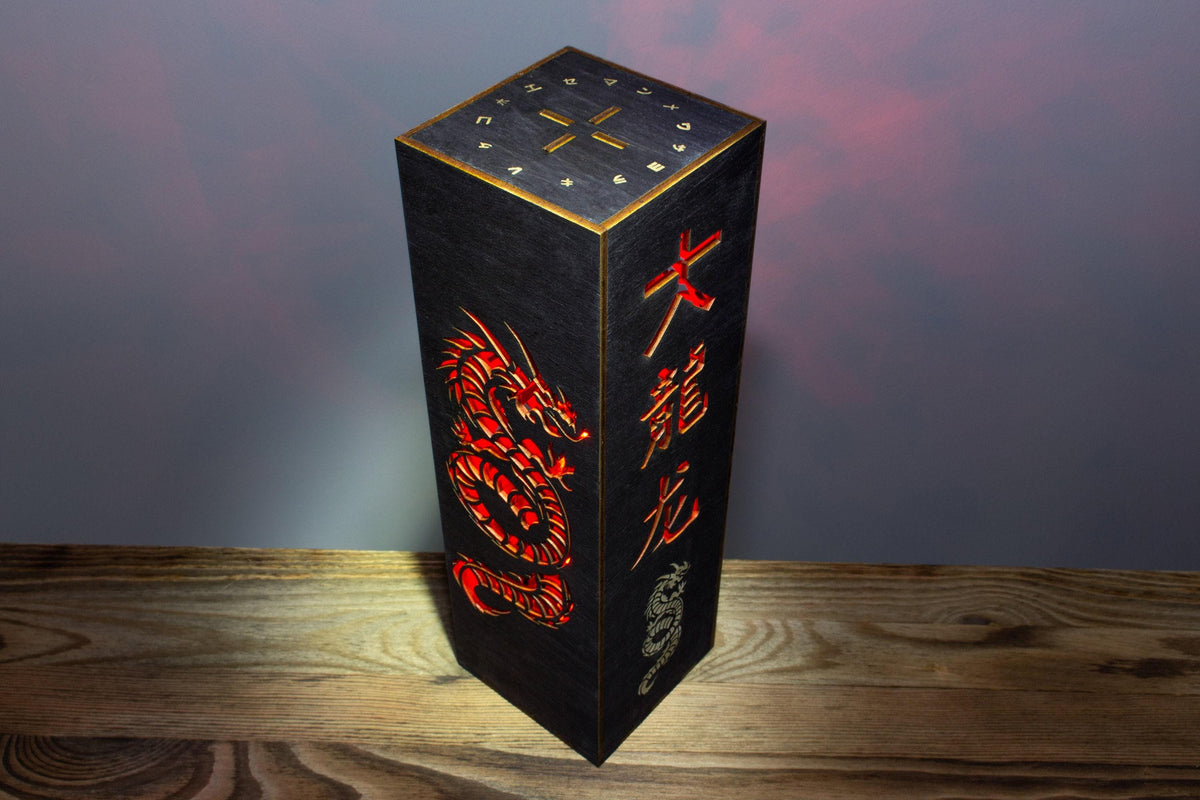 Chinese Dragon Lamp — Red Dragon Night Light