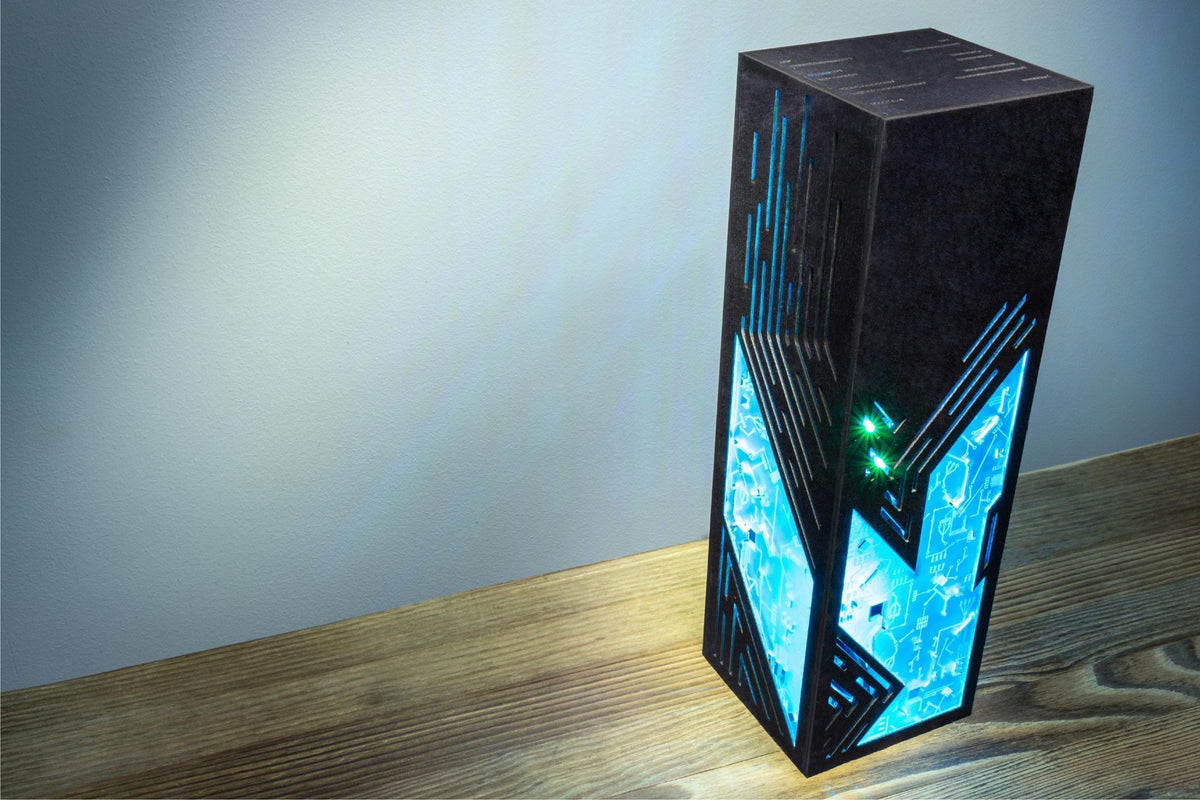 Circuit Board Lamp — Cyberpunk RGB Light