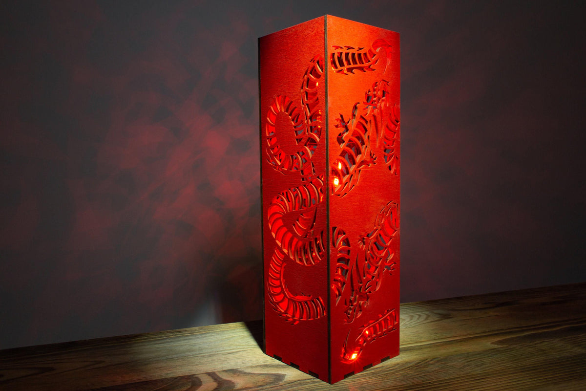Ouroboros Lamp — Dragon Snake Night Light