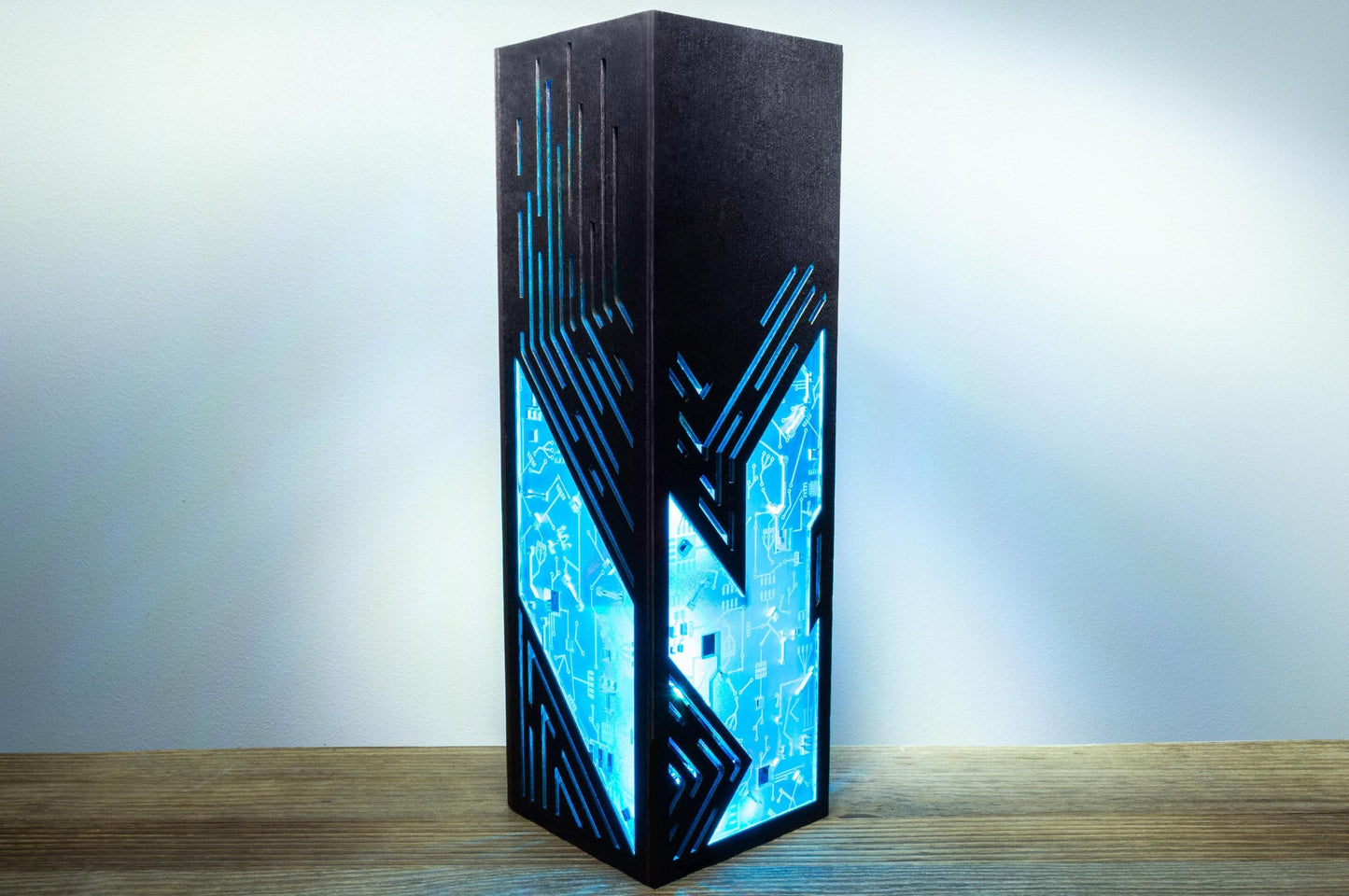 Circuit Board Lamp — Cyberpunk RGB Light