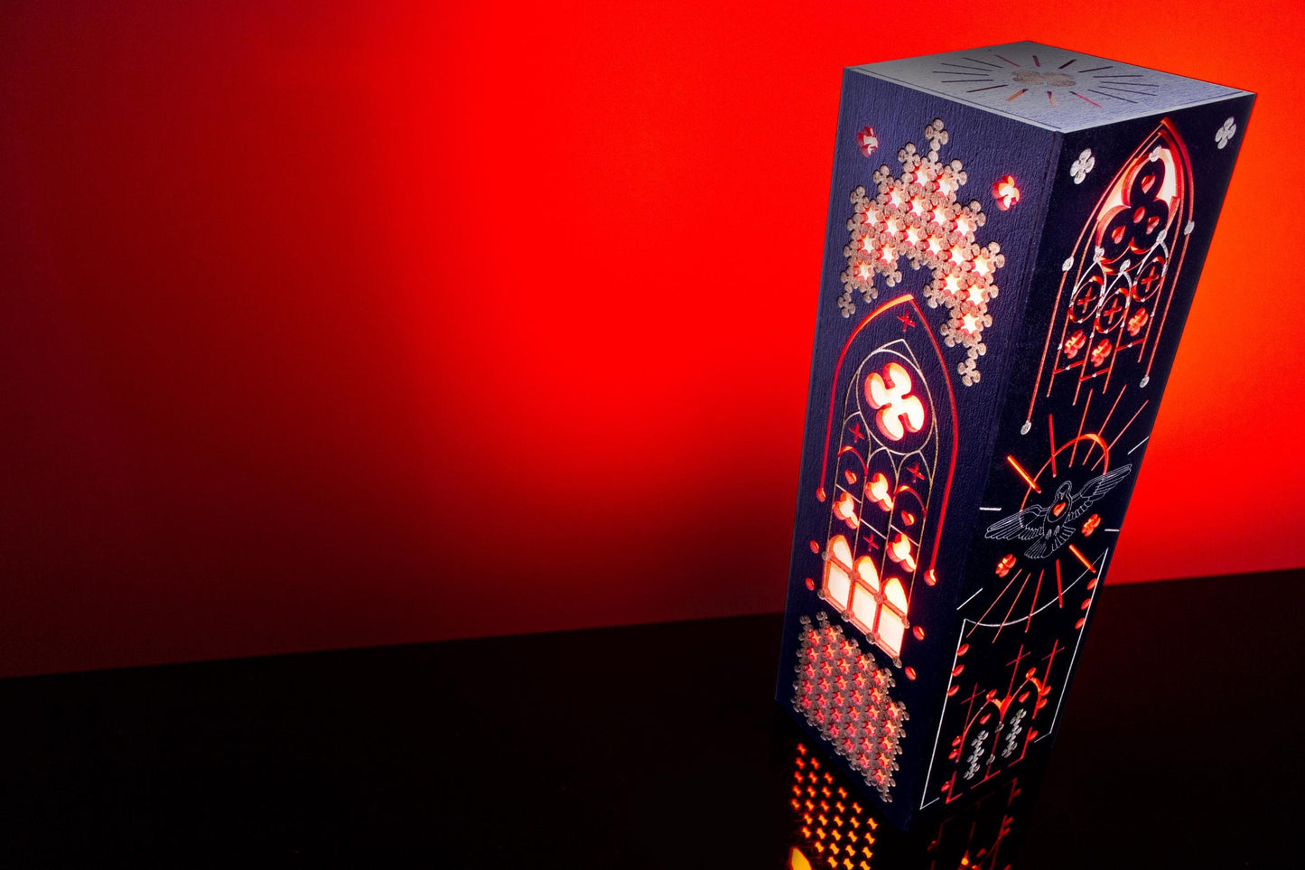 Gothic Night Light — Medieval Desk Lamp