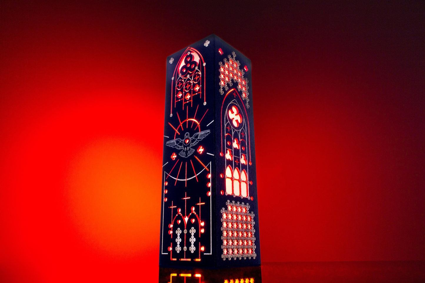 Gothic Night Light — Medieval Desk Lamp