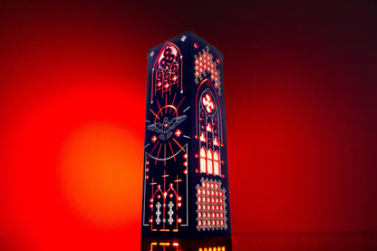 Gothic Night Light — Medieval Desk Lamp