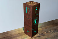 Yggdrasil Tree Lamp — Norse Shadow Night Light