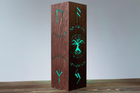 Yggdrasil Tree Lamp — Norse Shadow Night Light