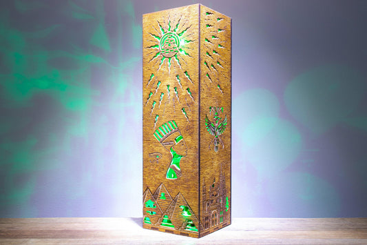 Nefertiti Night Lamp: Egyptian Mythology LED Lightbox