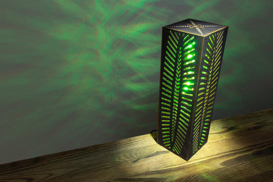 Handmade Leaf Plant LED Lamp | Cyberpunk Style Night Light