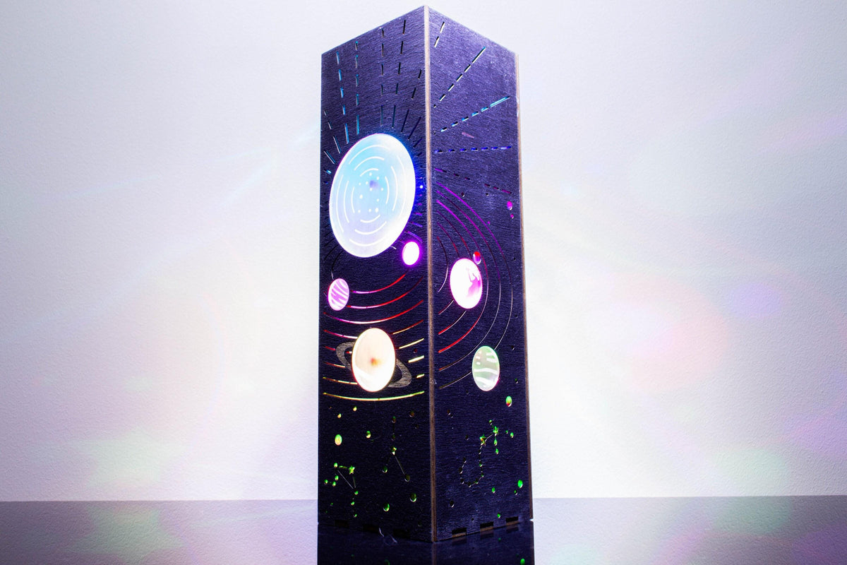 Solar System Lamp — Planetary Night Light
