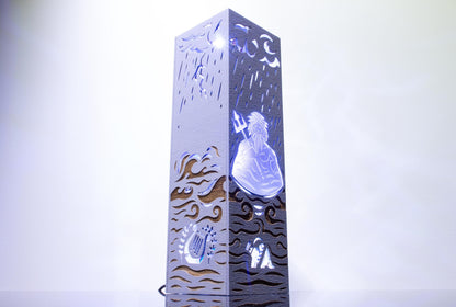Poseidon Lamp — Greek God Night Light