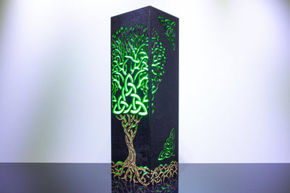 Tree of Life Lamp – Viking Norse Mythology Decor – Yggdrasil LED Night Light