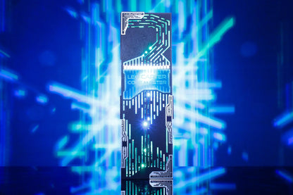 Circuit Board Lamp – Cyberpunk Style Night Light, Coder Tech Desk Gift