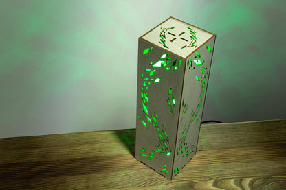 Rhombus Lattice Lamp — RGB Desk Light