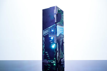 Circuit Board Lamp – Cyberpunk Style Night Light, Coder Tech Desk Gift