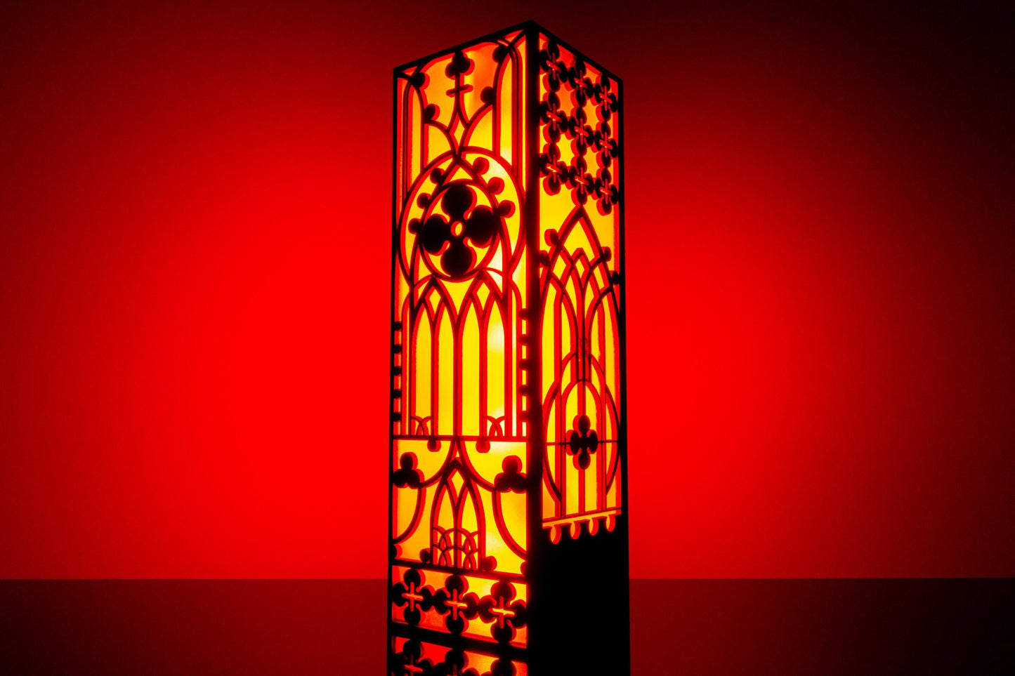 Gothic Lamp — Vampire & Witch Decor Light