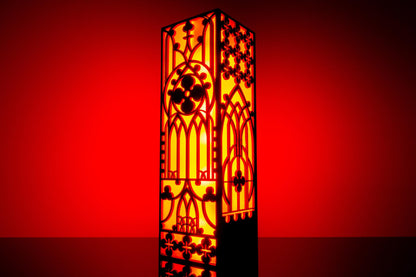 Gothic Lamp — Vampire & Witch Decor Light