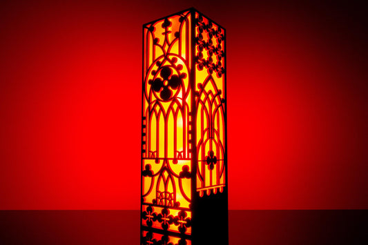 Gothic Lamp | Medieval & Victorian Home Decor | Vampire and Witch Decor Personalized Gift