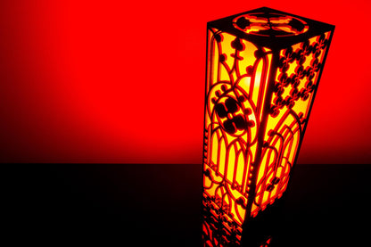 Gothic Lamp — Vampire & Witch Decor Light