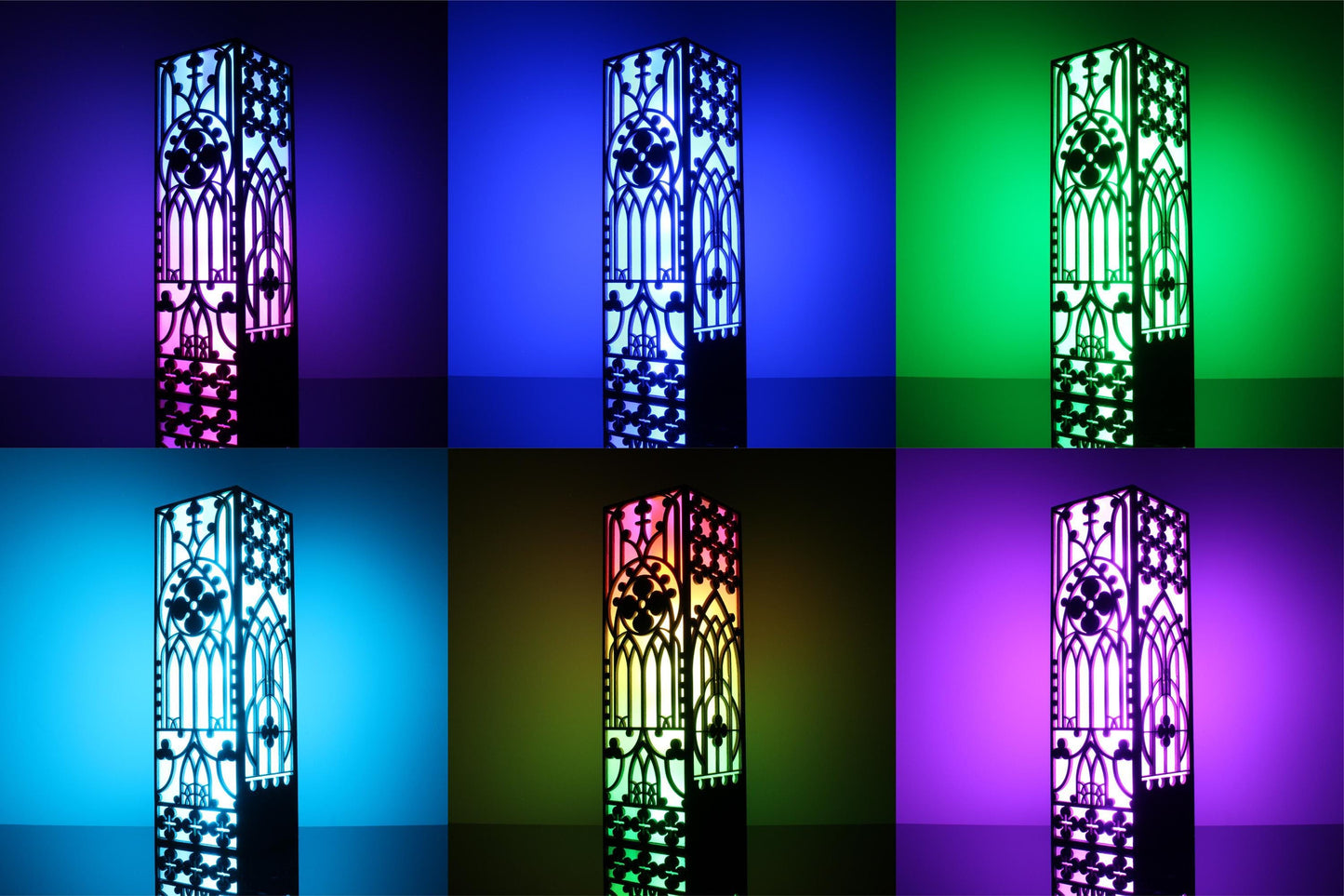 Gothic Lamp — Vampire & Witch Decor Light
