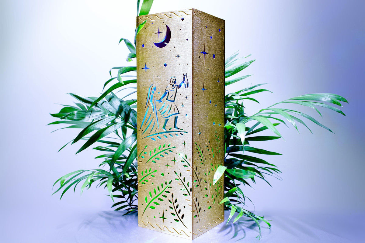 Orpheus & Eurydice Lamp — Greek Myth Light