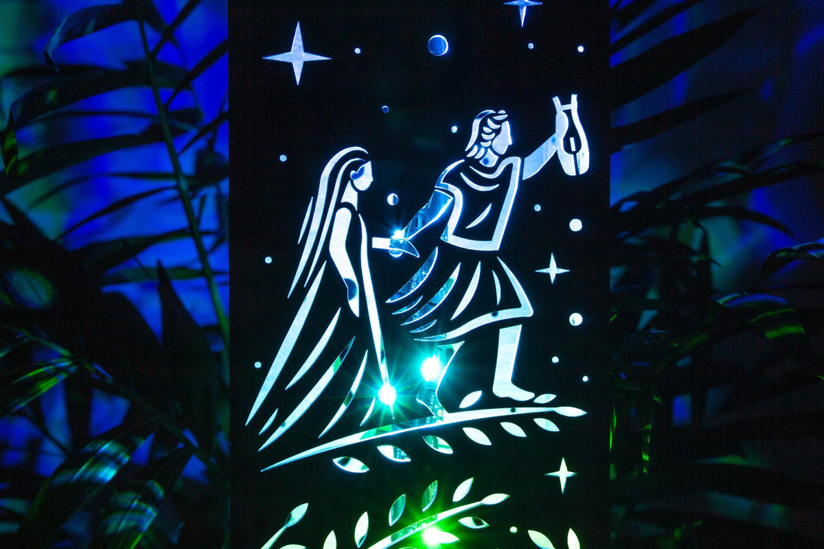 Orpheus & Eurydice Lamp — Greek Myth Light