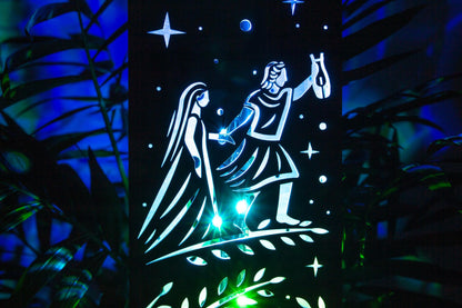 Orpheus & Eurydice Lamp — Greek Myth Light