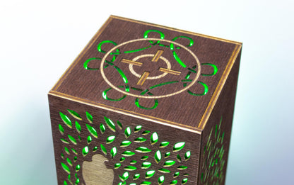 Tree of Life Lamp | Celtic Norse Mythology Night Light