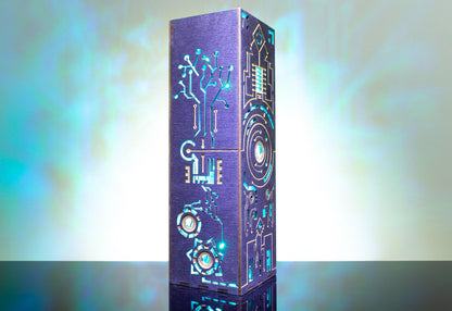 Cyberpunk Lamp | Sci-Fi Tech Night Light, Gaming Room Decor