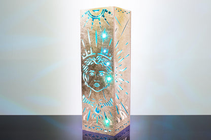Helios Lamp — Greek Sun God Night Light