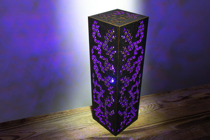 Triangle LED Desk Lamp | Handmade Cyberpunk RGB Night Light